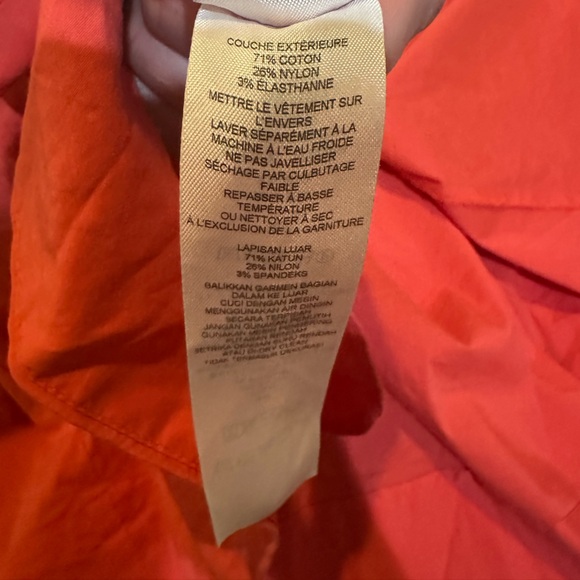 Red Armani exchange dress with pockets. - Picture 4 of 16